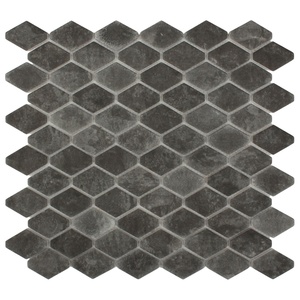 Mosaïque murale décorative en verre recyclé en forme de losange, impression jet d'encre mate, pour crédence de cuisine - Product Image 4