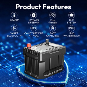 Yesper NS12-1200 <span class=keywords><strong>vendita</strong></span> della fabbrica batteria agli ioni di <span class=keywords><strong>sodio</strong></span> 1000CCA batteria di avviamento auto 24V 30Ah Na batteria agli ioni per moto - Product Image 4