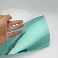 Kostenlose Probe Moderne Glas-Tönungsfolie Solarfolie für Fenster Gebäudeglas Wärmeisolierung PET Auto-Fenstertönung Dekorativ 2mil
