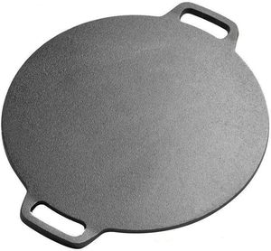 Poêle à oeufs en fonte pré-assaisonnée ODM/OEM Vente en gros Poêle à frire antiadhésive Poêle à crêpes Dosa Tawa - Product Image 2