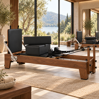 Produit tendance 2026 Réformateur Pilates en bois d'érable pour studio et entraînement fitness commercial