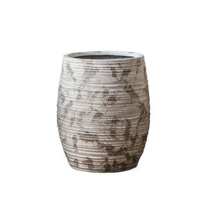 Hete Verkoop Rustieke Decoratieve Vloer Tafelblad Bloempot Grote Tuin <span class=keywords><strong>Plant</strong></span> Vezel Klei Bloem Plantenbakken En Potten - Product Image 5