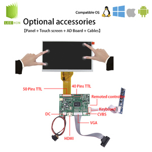 Leehon 7.0 "800x480 màn hình LCD RGB 7 inch hiển thị công nghiệp máy tính bảng - Product Image 3
