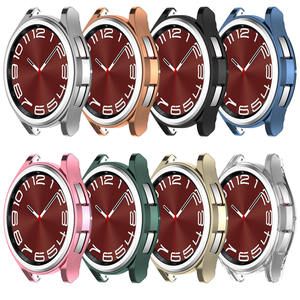 Tschick étui souple en TPU pour <span class=keywords><strong>Samsung</strong></span> Galaxy Watch 6 44 40MM housse de protection d'écran en Silicone Galaxy Watch6 Classic <span class=keywords><strong>43</strong></span> 47MM étui - Product Image 2