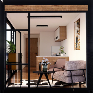 Contenedor Expandible de Lujo de 40 pies, Casas Prefabricadas Modulares de Bajo Costo, Kits de Casas Prefabricadas de Acero y Madera para Hoteles - Product Image 4