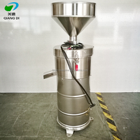 Extracteur de meulage commercial de lait de tofu de soja de saveur d'acier inoxydable faisant la machine