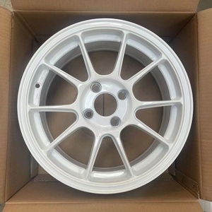Jantes en alliage d'aluminium de <span class=keywords><strong>15</strong></span> <span class=keywords><strong>pouces</strong></span>, fabrication par formage à flux, 4X108 PCD pour Peugeot 206 et 207 Citroën, état neuf, jantes de voiture pour passagers - Product Image 2