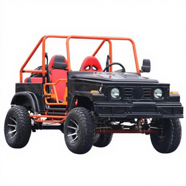 Most Popular 250cc Mini Hybrid RC Dune Buggy Jeep 4x4 CE Certified Lead-acid Battery 2/4/6 Seats 150-250HP Customized Color