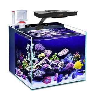 Spectra Aqua Knight V3 60W Moderne Vierkante <span class=keywords><strong>LED</strong></span> Aquariumlamp voor Bureaublad, 3 Dimbare Kanalen, 40-60cm Koraalrif Visbak - Product Image 3