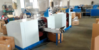 Machine à plier les pailles en PP, PE, PLA de qualité alimentaire, performante et économique, avec boîte de vitesses, capacité de 250-300 pièces/min, moteur de 1,5 kW