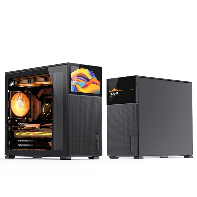 Jonsbo Pinecone D41 MESH Full Tower MicroATX Translucency Support ATX Power 360 Cold Exhaust Side Panel Window Steel 8-Fan Stock