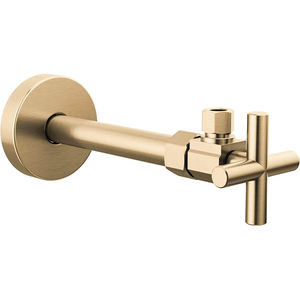 Válvula de cierre para tuberías de fontanería, construcción de latón duradera, a prueba de fugas, fácil instalación para cocina/baño/calentador de agua - Product Image 1