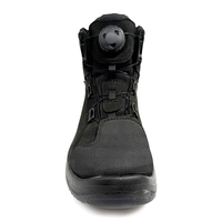 Chaussure de sécurité antidérapante haute performance MaxiTough en cuir nubuck imperméable avec embout en acier unisexe pour la randonnée et le travail