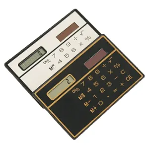 Creative Promotion Students Gift Ultrathin Mini Solar Card Portable Calculator