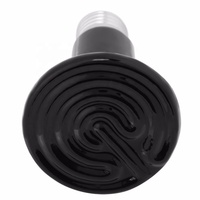 Lampe chauffante en céramique à infrarouge lointain 220V 100W pour reptiles, dragon barbu, serpent, lézard, poulailler