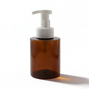 Xypackaging – Flacons distributeurs de savon moussant en plastique PET marron de 350 ml (12 oz) vides pour shampoing et après-shampoing – Prix de gros - Product Image 3