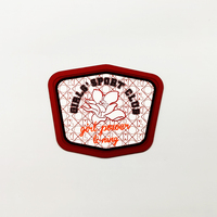 Écussons en PVC avec logo en caoutchouc personnalisé, badges en silicone, écussons de marque personnalisés pour vêtements, sacs, vestes