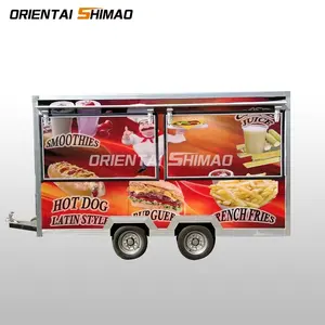2018 дешевый новый грузовик для еды, тележка для жареного мороженого, машина для мороженого из Таиланда