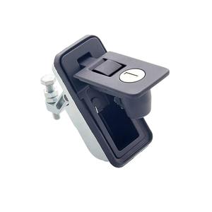 恒盛MS718设备平齐扳机平面锁锌合金压杆插销柜面板锁 - Product Image 3