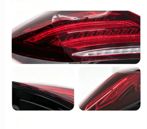 Fanale Posteriore a LED per Mercedes-Benz W205 2014-2020 C180/C200/C260/C300 con Lente Trasparente, Nuovi Ricambi Auto - Product Image 2