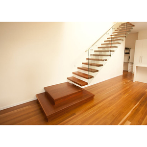 Trong nhà sắt nổi cầu thang Trần thép lan can cầu thang bằng gỗ treo cầu thang - Product Image 3