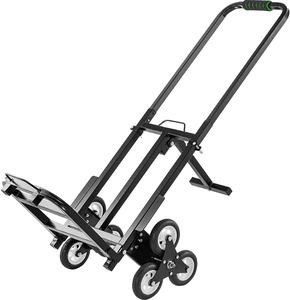 Chariot à plateforme à quatre roues en aluminium de 80 kg, avec rampes escamotables, pour entrepôt industriel et magasin - Product Image 2