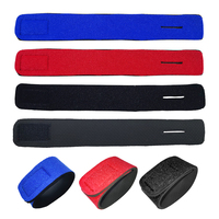 Accessoires de pêche en néoprène multicolores, sangle réglable en néoprène pour canne à pêche avec fermeture auto-agrippante