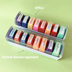 สำนักงานข้อความแฟลชแสตมป์ชุดครูความคิดเห็นแสตมป์ - Product Image 6