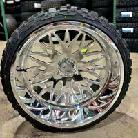 Roues concaves FANXI 22x12 22x10 26x14 26x16 6 trous 6x139.7 pour Chevrolet Silverado 1500 24x14 26x14 8x170 pour Ford F250
