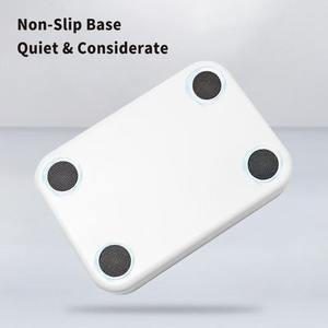 Bac à litière pour chat en plastique écologique multicolore, avec <span class=keywords><strong>grille</strong></span> filtrante anti-évasion de litière et pieds lavables à la pédale - Product Image 6