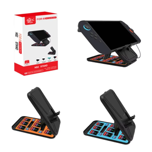 แท่นชาร์จพลาสติกพับได้สำหรับ NS2 NS1สำหรับ <span class=keywords><strong>Nintendo</strong></span> Switch 2 Switch1 Switch Lite คอนโซลเกมโอแอลไลท์พร้อมช่องเสียบการ์ดเกม - Product Image 1