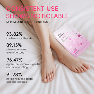 LAIKOU <span class=keywords><strong>Sakura</strong></span> 40g Masque exfoliant hydratant et adoucissant pour les pieds, en sachet, à peler, pour une peau douce - Product Image 6