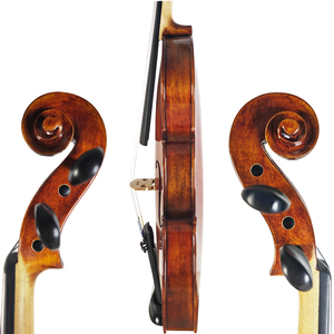 <span class=keywords><strong>Violon</strong></span> acoustique professionnel fait main avec table en épicéa séché à l'air et touche en bois d'ébène massif, idéal pour les étudiants débutants - Product Image 4