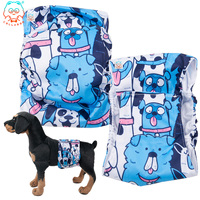 COLLABOR 12 Couleurs Apparence Prix Raisonnable Chien Couches Lavables Réutilisable Lavable Femelle Chien Pet Couche Pantalon Lavable