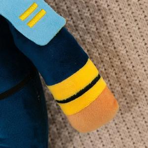 New Design Cartoon Police Dog Doll Baby Animation Plushie Bonito Sheriff Labrador Plush Toy - Product Image 3