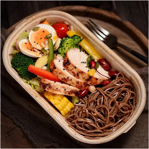 กล่องใส่อาหารแบบใช้แล้วทิ้งทำจากชานอ้อย100% ปรับแต่งได้ตามต้องการ - Product Image 2