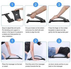 Étirf — civière lombaire pour soulager la douleur, <span class=keywords><strong>appareil</strong></span> pour soulager le dos, soulagement instantané du haut et du bas du dos, Support lombaire à plusieurs niveaux - Product Image 4