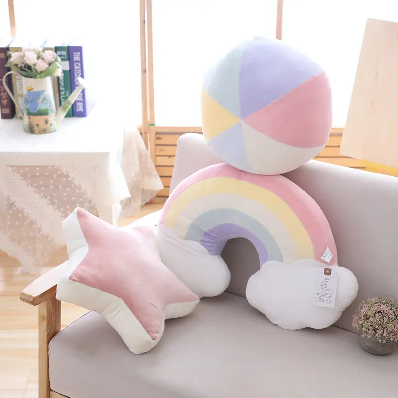 Cuscino della serie di stelle Souvenir all'ingrosso cuscino personalizzato di forma confortevole cuscino morbido in peluche