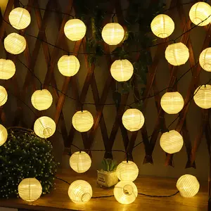 Corda de luzes LED para decoração de férias, guirlanda de luzes LED para decoração de férias, 10m/20m/30m/40m/50m, natal, ramadã, ao ar livre, à prova d'água, corda de luz LED