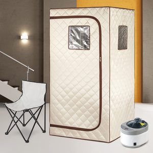 Full Size <span class=keywords><strong>Steam</strong></span> One Person Home Sauna indoor tenda portatile Full Body sauna portatile con ozono hocatt - Product Image 3