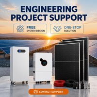 Système d'énergie solaire hybride 12 kW conforme à la norme UL1741, solution de stockage d'énergie avec batterie au lithium 16 kWh, phase partagée 120 V/240 V
