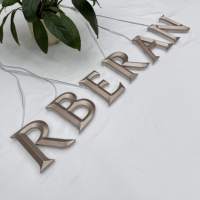 Nouvelle technologie de personnalisation, lettres en PVC gravées en 3D, placage sous vide, enseignes publicitaires, enseignes commerciales, enseignes rétroéclairées