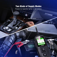 Herramientas de Diagnóstico para Reparación de Automóviles JDiag TopDiag P100, Probador de Circuitos Eléctricos, Escáner de Energía, Probador de Baterías, Cables de 2 Metros