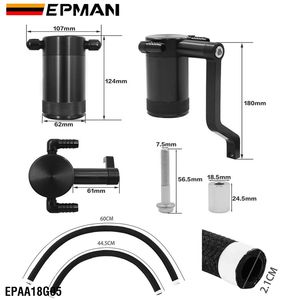 EPMAN Billet Aluminium Carburant Can Z Support <span class=keywords><strong>HEMI</strong></span> Oil Catch Tank Pour 09-19 Challenger 5.7L 6.4L Dodge <span class=keywords><strong>RAM</strong></span> 1500 SRT8 EPAA18G05 - Product Image 2