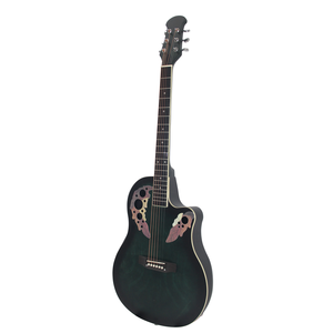 <span class=keywords><strong>Guitarra</strong></span> Acústica Green Sunset de <span class=keywords><strong>Marca</strong></span> OEM, <span class=keywords><strong>Guitarra</strong></span> Acústica de Fondo Redondo al por Mayor - Product Image 3