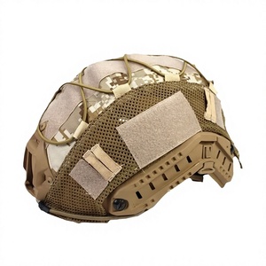 Housse de <span class=keywords><strong>casque</strong></span> tactique FAST en ABS, camouflage transfrontalier avec cordon élastique, casquette <span class=keywords><strong>russe</strong></span> Little Green Man pour sports de boxe - Product Image 1