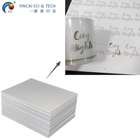 Papel de Transferencia de Agua de Grado Profesional de 180/175 g/m² para Crear Calcomanías Serigrafiadas de Alta Calidad