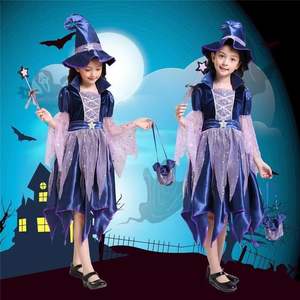 Capa <span class=keywords><strong>de</strong></span> calabaza para actuación <span class=keywords><strong>de</strong></span> Halloween, juego <span class=keywords><strong>de</strong></span> bruja, vampiresa, niño, fiesta - Product Image 2