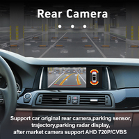 Navigation automobile portable Linux sans fil CarPlay écran HD 10,25 pouces Android Auto multimédia pour BMW Série 5 F10 F11 CIC NBT