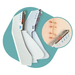 Grapadoras quirúrgicas desechables médicas de 35W Grapadora de sutura de piel y removedor de grapas